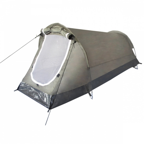 Tunnel Tent Schwarzenberg 1Person OD Green in the group Outdoor / Tent at Wizeguy Sweden AB (max-tent-00011)