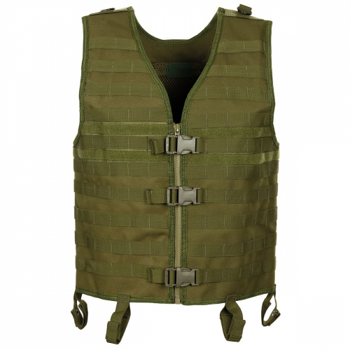 Light Tactical Molle Vest Olive in the group Tactical Gear / Airsoft Vests at Wizeguy Sweden AB (max-vest-00032)