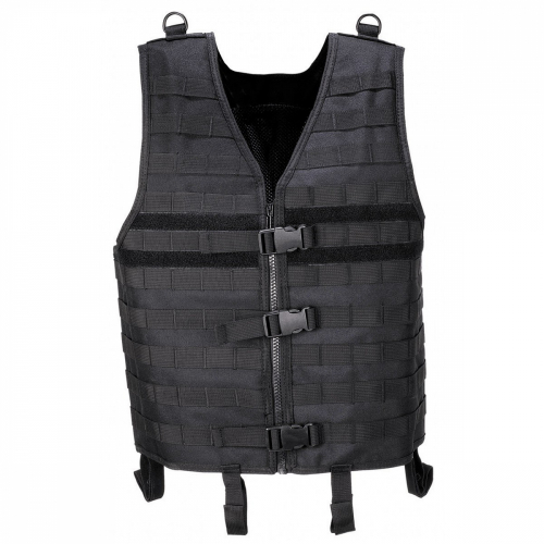 Light Tactical Molle Vest Black in the group Tactical Gear / Airsoft Vests at Wizeguy Sweden AB (max-vest-00033)