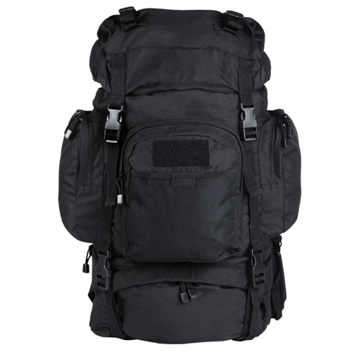 Mil-Tec Commando Backpack 55L Black in the group Tactical Gear / Backpacks / bags at Wizeguy Sweden AB (mil-bag-01241)