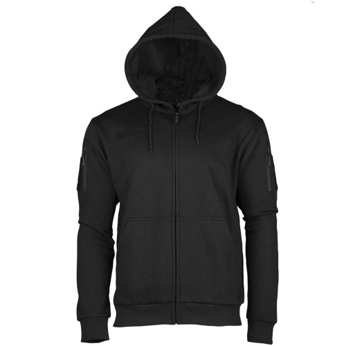 Miltec Tactical Hoodie, Black  in the group Clothing / All Clothes at Wizeguy Sweden AB (mil-jacket-2002-r)