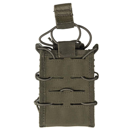 Open top flex singel Mag puch Olive in the group Tactical Gear / Mollepouches / System at Wizeguy Sweden AB (mil-molle-00031)