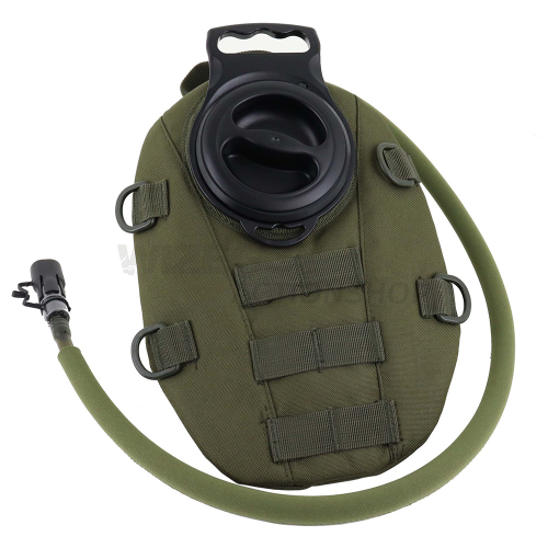 Miltec Hydration Pack 1 liter Olive in the group Tactical Gear / Hydrationsystems at Wizeguy Sweden AB (mil-molle-00421)