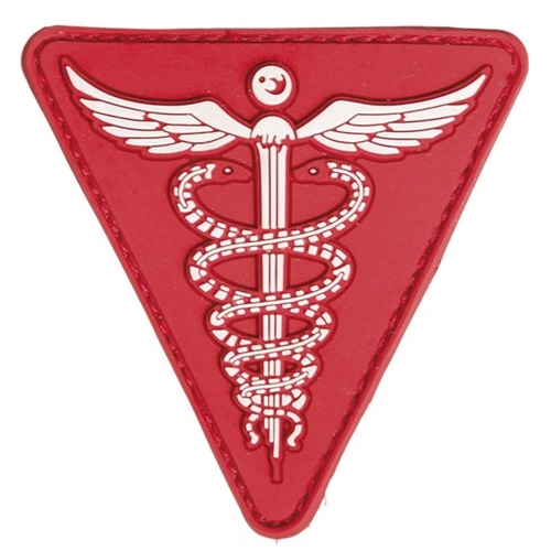 3D Patch Medic Triangle Red in the group Tactical Gear / Patches at Wizeguy Sweden AB (mil-patch-102)
