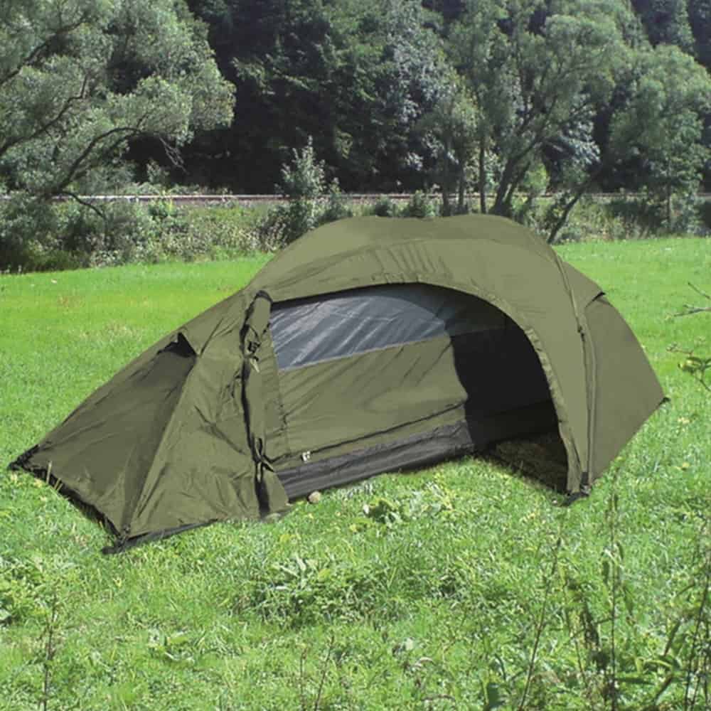 Miltec One-Man Tent Recon Olive in the group Outdoor / Tent at Wizeguy Sweden AB (mil-tent-1001)