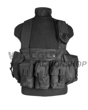 Miltec Cheastrig Black in the group Tactical Gear / Carrying system at Wizeguy Sweden AB (mil-vest-00020)