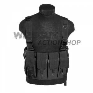 Miltec Magcarrier Black in the group Tactical Gear / Carrying system at Wizeguy Sweden AB (mil-vest-00042)