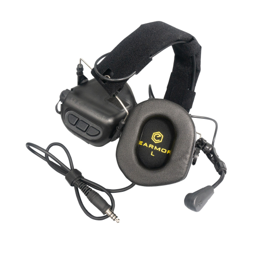 Earmor M32 Ear Protection Black in the group Tactical Gear / Protection and Helmets  at Wizeguy Sweden AB (ops-M32M3-BK)