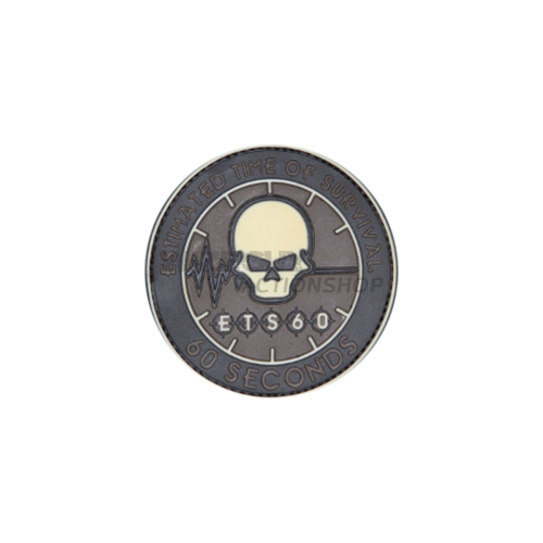 3D Rubber Patch: EST 60 Roughneck in the group Tactical Gear / Patches at Wizeguy Sweden AB (pw-020001)