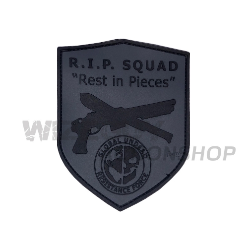 3D Rubber Patch: R.I.P SQUAD in the group Tactical Gear / Patches at Wizeguy Sweden AB (pw-140001)