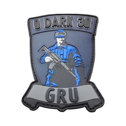 3D Rubber Patch: 0 Dark 30 GRU in the group Tactical Gear / Patches at Wizeguy Sweden AB (pw-192001)