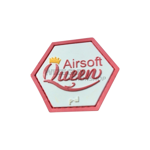 3D Rubber Patch: HEX Airsoft Queen in the group Tactical Gear / Patches at Wizeguy Sweden AB (pw-217001)