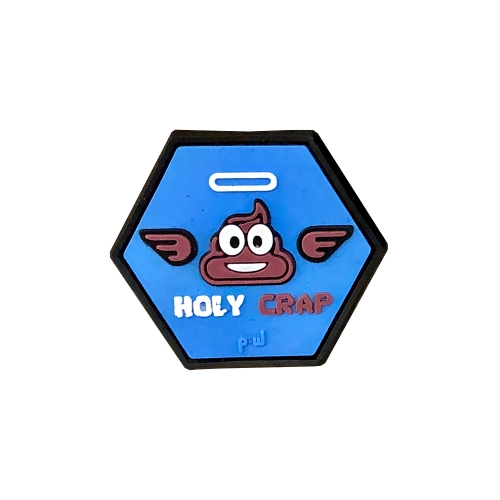 3D Rubber Patch: HEX Holy Crap in the group Tactical Gear / Patches at Wizeguy Sweden AB (pw-263001)