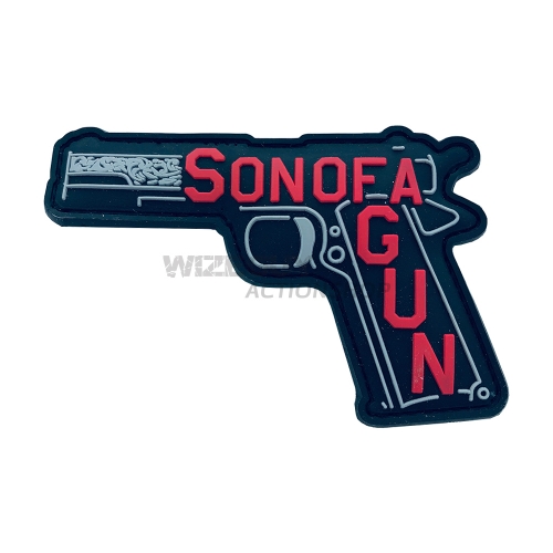 3D Rubber Patch: Son Of a Gun in the group Tactical Gear / Patches at Wizeguy Sweden AB (pw-740001)