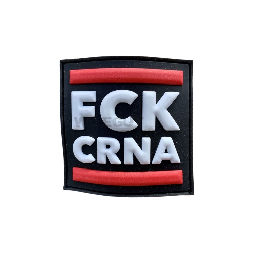 3D Rubber Patch: FCK CRNA in the group Tactical Gear / Patches at Wizeguy Sweden AB (pw-997001)