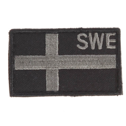 SnigelDesign Patch Sweden Small Black in the group Tactical Gear / Patches at Wizeguy Sweden AB (sni-acc-01002)