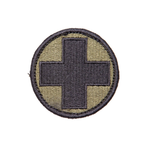 SnigelDesign Medic patch Oliv/Black in the group Tactical Gear / Patches at Wizeguy Sweden AB (sni-acc-01018)