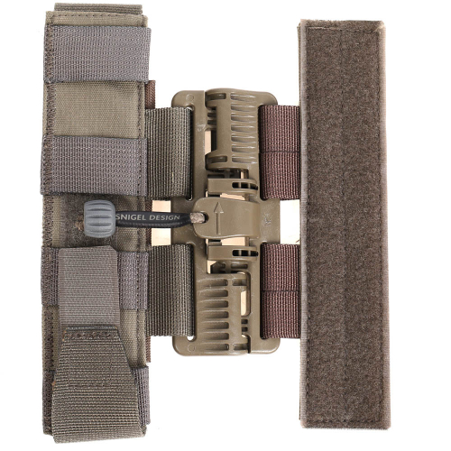 SnigelDesign Squeeze Buckle 1.0 - Gray in the group Tactical Gear / Plate Carrier  at Wizeguy Sweden AB (sni-vest-50020)