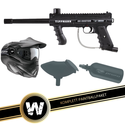 Paintball Package PRO Tippmann 98 Platinum Ultra Basic in the group Paintball / Starterpackages at Wizeguy Sweden AB (start-tipp-007)