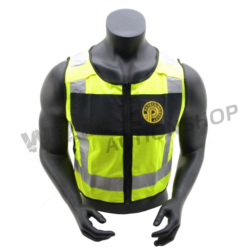 HighVis / Black Vest Parking attendant in the group Clothes /  at Wizeguy Sweden AB (tex-acc-000012-R)