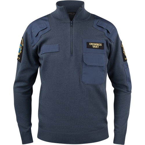 Texstar Security Nato Pullover ZIP OV Blue in the group Clothes at Wizeguy Sweden AB (tex-top-00105-R)