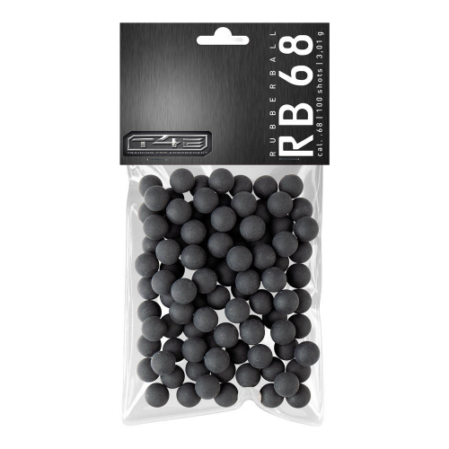 Rubberballs .68 T4E 100-Pack Prac Series in the group Paintball / Paintballs at Wizeguy Sweden AB (uma-amo-0016)