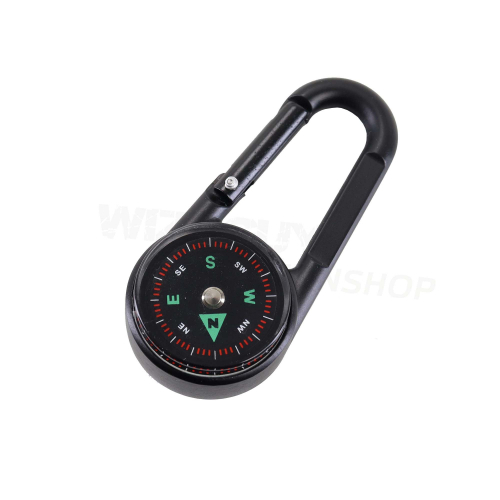 Mini compass with thermometer in the group Tactical Gear / Survivalgear at Wizeguy Sweden AB (wg-acc-002)