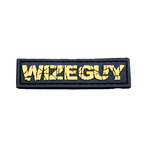 3D Rubber Patch Wizeguy Yellow in the group Tactical Gear / Patches at Wizeguy Sweden AB (wg-patch-001)