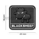 JTG Rubber Patch: Little Black Sheep Black