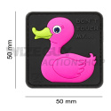 JTG Rubber Patch: Tactical Rubber Duck Pink