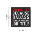 3D Rubber Patch: Contractor
