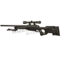 Well L96 Sniper Rifle Set Black 