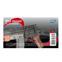 Rail mount for AK rifles
