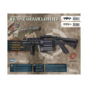 ICS Milkor Multiple Grenade Launcher Black