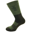 Avignon Merino wool sock Green