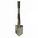 HUMVEE Folding Shovel with Pickaxe Rubber Grip Olive Drab