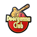 3D Rubber Patch: Doorgunna Club Large