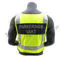 HighVis / Black Vest Parking attendant Double