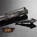 UZI Tactical Defender Pen Glassbreaker with CuffKey in the Cap
