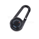 Mini compass with thermometer