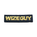 3D Rubber Patch Wizeguy Yellow